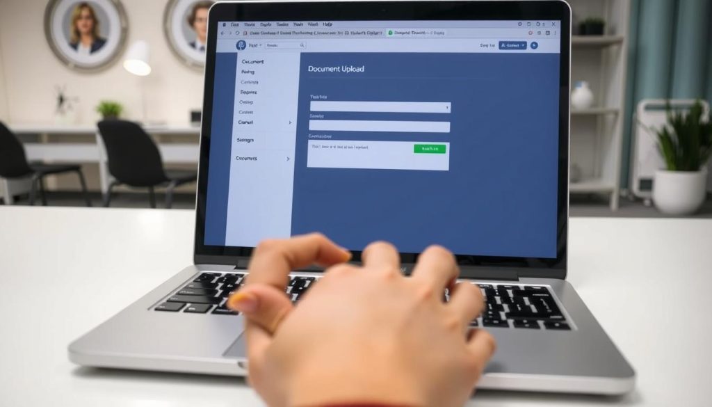 Student Finance England document upload process